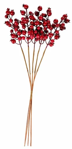 FOAM Abóboras Decorativas Conjunto De 12 Vermelho