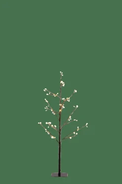 FRANI Árvore Decorativa Exterior Preto