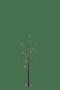 FRANI Árvore Decorativa Exterior Preto