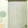 GREEN Cortina De Franjas Verde