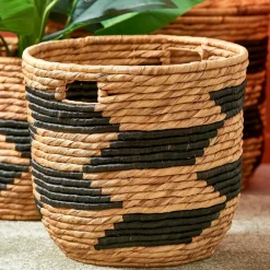 GUATEMALA Cesto Preto, Natural