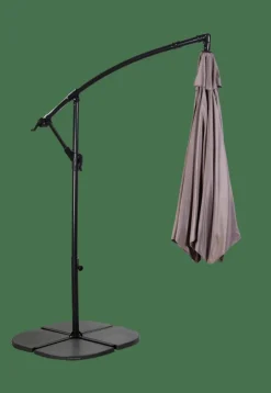 HAWAI Chapéu-de-sol Pendente Sem Base Taupe