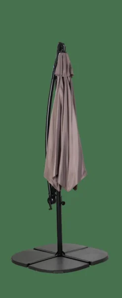 HAWAI Chapéu-de-sol Pendente Sem Base Taupe