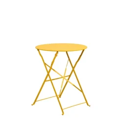 IMPERIAL Conjunto Bistro Redondo Amarelo