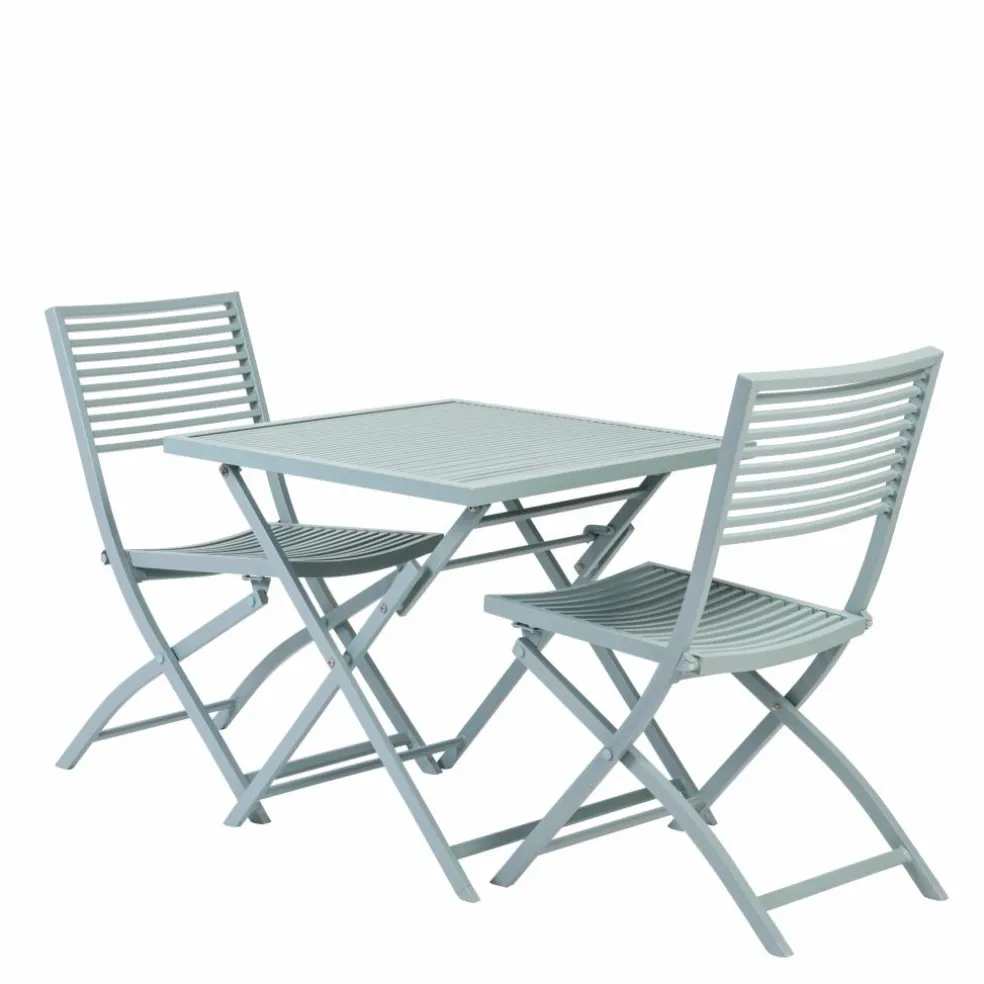 JESSE Conjunto Bistro Retangular Branco