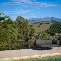 JUMBO Sofá Canto Preto