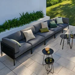 JUMBO Sofá Canto Preto