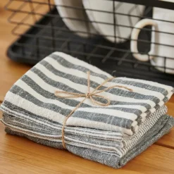 LAURENT Pano De Cozinha Conjunto De 3 Amarelo