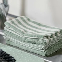 LAURENT Pano De Cozinha Conjunto De 3 Amarelo