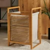 LINOLUX BAMBOE Cesto Para Roupa Suja Natural
