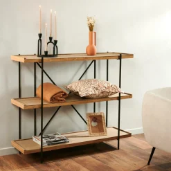 LINOLUX Caixa De Arrumação Fecho De Correr Bege