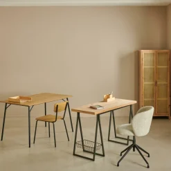 LINOLUX Caixa De Arrumação Fecho De Correr Bege