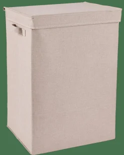 LINOLUX Luxe Cesto Roupa Suja Bege
