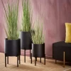 LOUNGE Vaso De Jardim Preto