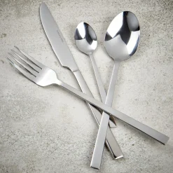 LUGANO Talheres De 16 Peças Prateado