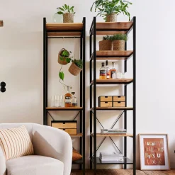 MARCEL Estante Para Roupa Preto