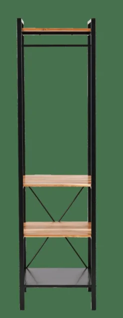 MARCEL Estante Para Roupa Preto