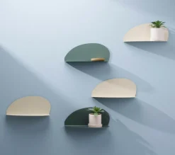 MILLY Prateleira Mural Verde