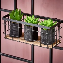 MODULAR Cesto De Fios Preto