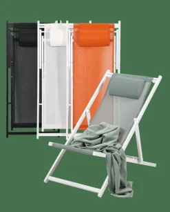 MONTEREY Cadeira Articulada Branco