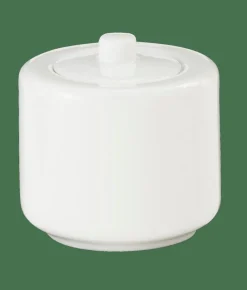 MOON Açucareiro Com Tampa Branco