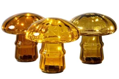 MUSHRO Candeeiro Decorativo Castanho