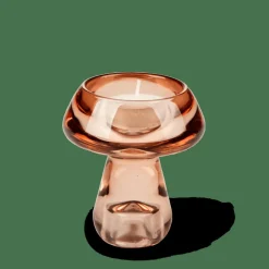 MUSHROOM Porta-velas Para Lamparinas Castanho