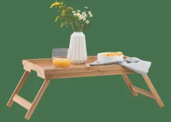 NEW BAMBOO Mesa De Cama Natural