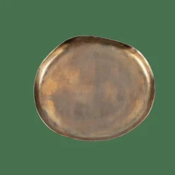 OVALS Prato Apresentação Dourado