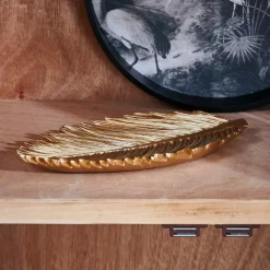 PALM Folha Decorativa Dourado