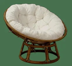 PAPASAN Cadeira Lounge Natural, Cru
