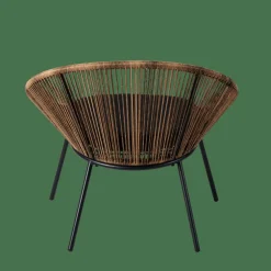 PAPAYO Cadeira Lounge Com Almofada Natural