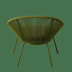 PAPAYO Cadeira Lounge Com Almofada Verde