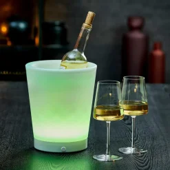 PARTY Refrigerador Vinho Com Luz Branco