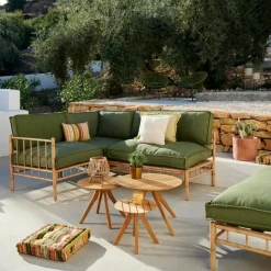 PAULETTA LUXE Almofada Costas Verde