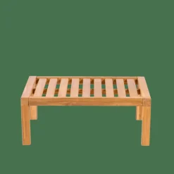 PAULETTE Mesa - Pufe Lounge Natural