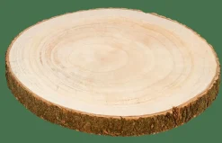 PAULO Prato De Madeira Castanho