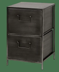 PHARMA Cómoda De 2 Gavetas Preto