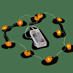 PUMPKIN Grinalda Iluminada Cor-de-laranja