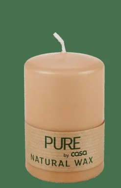 PURE Vela Cilíndrica Bege