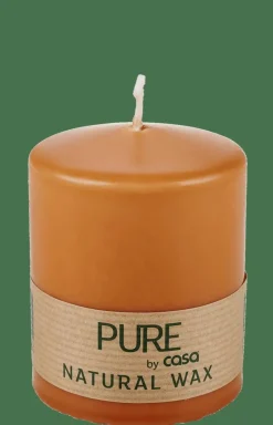 PURE Vela Cilíndrica Caramelo