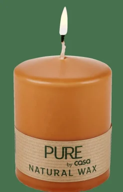 PURE Vela Cilíndrica Caramelo