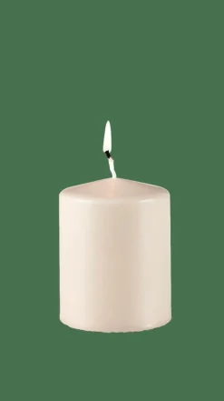 PURE Vela Cilíndrica Castanho Claro