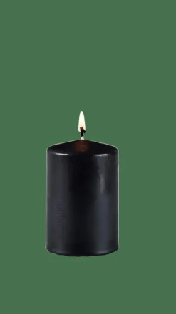 PURE Vela Cilíndrica Preto