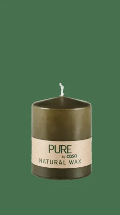 PURE Vela Cilíndrica Verde