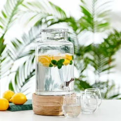 PURI Recipiente Bebida Com Torneira 5,5 L Transparente