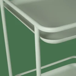 REMUS Estante Com Rodas Quadrado Menta