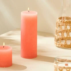 RUSTIC Vela Rib Branco