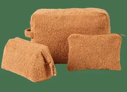 SIERA Bolsa De Maquilhagem Castanho