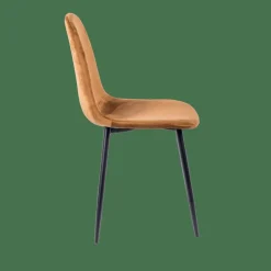 SILKE Cadeira De Sala De Jantar Caramelo